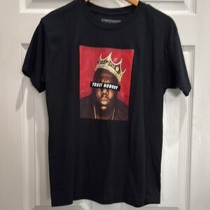 The Notorious B. I. G. Black Graphic T-Shirt